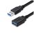 Дата кабель USB 3.0 AM/AF 1.8m black ColorWay (CW-CBUF075-BK), изображение 3 Дата кабель USB 3.0 AM/AF 1.8m black ColorWay (CW-CBUF075-BK), изображение 3