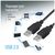 Дата кабель USB 2.0 AM/AM 1.0m black ColorWay (CW-CBUU071-BK), изображение 5 Дата кабель USB 2.0 AM/AM 1.0m black ColorWay (CW-CBUU071-BK), изображение 5