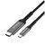 Кабель мультимедийный USB-C to HDMI M 2.0m 4K60Hz black ColorWay (CW-CBCHD077-BK), изображение 2 Кабель мультимедийный USB-C to HDMI M 2.0m 4K60Hz black ColorWay (CW-CBCHD077-BK), изображение 2