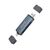Считыватель флеш-карт ColorWay USB 2.0/USB-C to CF/SD/MicroSD (CW-CR-01), изображение 2 Считыватель флеш-карт ColorWay USB 2.0/USB-C to CF/SD/MicroSD (CW-CR-01), изображение 2