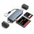 Считыватель флеш-карт ColorWay USB 2.0/USB-C to CF/SD/MicroSD (CW-CR-01) Считыватель флеш-карт ColorWay USB 2.0/USB-C to CF/SD/MicroSD (CW-CR-01)