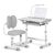 Парта со стулом Evo-kids (стол+стул+полка+лампа) Gray (BD-20 G) Парта со стулом Evo-kids (стол+стул+полка+лампа) Gray (BD-20 G)