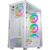 Корпус 2E Gaming Hexagon G338W, без БЖ, 2xUSB 3.0, 1xUSB Type-C, 1x120mm, 3x120mm ARGB, TG Side Panel, AT (2E-G338W), изображение 6 Корпус 2E Gaming Hexagon G338W, без БЖ, 2xUSB 3.0, 1xUSB Type-C, 1x120mm, 3x120mm ARGB, TG Side Panel, AT (2E-G338W), изображение 6