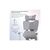 Крісло ігрове Sihoo Xallking X5C Mesh Grey (X5FC-N101), зображення 7 Крісло ігрове Sihoo Xallking X5C Mesh Grey (X5FC-N101), зображення 7