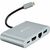 Порт-реплікатор Canyon Docking Station with 5 ports, Type C, Input 100-240V (CNS-TDS04DG), зображення 3 Порт-реплікатор Canyon Docking Station with 5 ports, Type C, Input 100-240V (CNS-TDS04DG), зображення 3