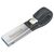 USB флеш накопитель SanDisk 64GB iXpand USB 3.0 /Lightning (SDIX30N-064G-GN6NN), изображение 2 USB флеш накопитель SanDisk 64GB iXpand USB 3.0 /Lightning (SDIX30N-064G-GN6NN), изображение 2