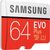 Карта памяти Samsung 64GB microSDXC class 10 UHS-I U1 Evo Plus V2 (MB-MC64HA/RU), изображение 3 Карта памяти Samsung 64GB microSDXC class 10 UHS-I U1 Evo Plus V2 (MB-MC64HA/RU), изображение 3