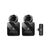 Мікрофон Puluz для iPhone/iPad 8-контактний приймач і два мікрофони Black (PU647B) Мікрофон Puluz для iPhone/iPad 8-контактний приймач і два мікрофони Black (PU647B)