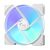 Кулер для корпуса Fractal Design Prisma AL-18 ARGB PWM White (FD-FAN-PRI-AL18-PWM-WT), изображение 3 Кулер для корпуса Fractal Design Prisma AL-18 ARGB PWM White (FD-FAN-PRI-AL18-PWM-WT), изображение 3