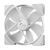 Кулер для корпуса Fractal Design Prisma AL-18 ARGB PWM White (FD-FAN-PRI-AL18-PWM-WT), изображение 4 Кулер для корпуса Fractal Design Prisma AL-18 ARGB PWM White (FD-FAN-PRI-AL18-PWM-WT), изображение 4