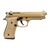 Стартовый пистолет Bruni 92 Desert cal.9 РАК ST (1305D), изображение 2 Стартовый пистолет Bruni 92 Desert cal.9 РАК ST (1305D), изображение 2