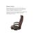 Офисное кресло Аклас Валенсия MB XY-7340 Коричневый (Кожа LC-K dark brown) (00161484), изображение 12 Офисное кресло Аклас Валенсия MB XY-7340 Коричневый (Кожа LC-K dark brown) (00161484), изображение 12