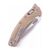 Ніж Microtech Amphibian Ram-Lock, клинок Apoc Fluted, руків'я tan G10 (137RL-10APFLGTTA), зображення 2 Ніж Microtech Amphibian Ram-Lock, клинок Apoc Fluted, руків'я tan G10 (137RL-10APFLGTTA), зображення 2