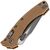 Ніж Microtech Amphibian Ram-Lock, клинок Apoc Fluted, руків'я tan G10 (137RL-10APFLGTTA), зображення 6 Ніж Microtech Amphibian Ram-Lock, клинок Apoc Fluted, руків'я tan G10 (137RL-10APFLGTTA), зображення 6