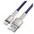 Дата кабель USB 2.0 AM to Lightning 1.0m 2.4A metal purple Baseus (CALJK-A05), зображення 3 Дата кабель USB 2.0 AM to Lightning 1.0m 2.4A metal purple Baseus (CALJK-A05), зображення 3