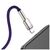 Дата кабель USB 2.0 AM to Lightning 1.0m 2.4A metal purple Baseus (CALJK-A05), зображення 5 Дата кабель USB 2.0 AM to Lightning 1.0m 2.4A metal purple Baseus (CALJK-A05), зображення 5