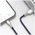 Дата кабель USB 2.0 AM to Lightning 1.0m 2.4A metal purple Baseus (CALJK-A05), зображення 6 Дата кабель USB 2.0 AM to Lightning 1.0m 2.4A metal purple Baseus (CALJK-A05), зображення 6