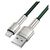 Дата кабель USB 2.0 AM to Lightning 2.0m 2.4A metal green Baseus (CALJK-B06), зображення 3 Дата кабель USB 2.0 AM to Lightning 2.0m 2.4A metal green Baseus (CALJK-B06), зображення 3