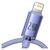 Дата кабель USB 2.0 AM to Lightning 2.0m 2.4A purple Baseus (CAJY000105), зображення 3 Дата кабель USB 2.0 AM to Lightning 2.0m 2.4A purple Baseus (CAJY000105), зображення 3