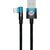Дата кабель USB 2.0 AM to Lightning 1.0m 2.4A 90° corner black/blue Baseus (CAVP000021), зображення 2 Дата кабель USB 2.0 AM to Lightning 1.0m 2.4A 90° corner black/blue Baseus (CAVP000021), зображення 2