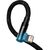 Дата кабель USB 2.0 AM to Lightning 1.0m 2.4A 90° corner black/blue Baseus (CAVP000021), зображення 4 Дата кабель USB 2.0 AM to Lightning 1.0m 2.4A 90° corner black/blue Baseus (CAVP000021), зображення 4