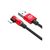 Дата кабель USB 2.0 AM to Lightning 2.0m 1.5A 90° corner red Baseus (CALMVP-A09), изображение 2