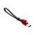Дата кабель USB 2.0 AM to Lightning 0.23m 2A black/red Baseus (CALMBJ-B91), изображение 5
