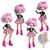 Лялька 4SF Manga Dolls серії Hello Kitty – Тедді Рок (HKTF0100), зображення 6 Лялька 4SF Manga Dolls серії Hello Kitty – Тедді Рок (HKTF0100), зображення 6