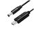 Кабель питания USB to DC 5.5x2.5mm 9V 1.0m black ColorWay (CW-CBUD066-BK), изображение 2 Кабель питания USB to DC 5.5x2.5mm 9V 1.0m black ColorWay (CW-CBUD066-BK), изображение 2