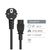 Кабель питания C5 1.0m black ColorWay (CW-CBP084-BK), изображение 5 Кабель питания C5 1.0m black ColorWay (CW-CBP084-BK), изображение 5