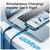 Дата кабель USB-C to Lightning 2.0m 20W Digital Display black Essager (EXCTL-YDA01), изображение 7 Дата кабель USB-C to Lightning 2.0m 20W Digital Display black Essager (EXCTL-YDA01), изображение 7