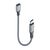 Переходник USB-C M to Lightning F 0.17m gray ColorWay (CW-AD-CL), изображение 3 Переходник USB-C M to Lightning F 0.17m gray ColorWay (CW-AD-CL), изображение 3