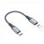 Переходник USB-C M to Lightning F 0.17m gray ColorWay (CW-AD-CL), изображение 4 Переходник USB-C M to Lightning F 0.17m gray ColorWay (CW-AD-CL), изображение 4