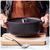 Гусятница KitchenAid Matte Oven-to-table 30 см, 5,6 л чорна (CC004900-001), изображение 3 Гусятница KitchenAid Matte Oven-to-table 30 см, 5,6 л чорна (CC004900-001), изображение 3