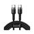 Дата кабель USB-C to USB-C 2.0m 100W 5A black-grey Baseus (CATKLF-ALG1)
