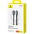 Дата кабель USB-C to USB-C 1.5m 100W USB3.2 20Gb black Baseus (P10318204111-00), изображение 7