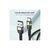 Дата кабель USB 2.0 AM to USB-C 0.5m 3A LED black Essager (EXCT-XCDB01), изображение 3 Дата кабель USB 2.0 AM to USB-C 0.5m 3A LED black Essager (EXCT-XCDB01), изображение 3