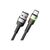 Дата кабель USB 2.0 AM to USB-C 2.0m 3A LED black Essager (EXCT-XCDA01), изображение 2 Дата кабель USB 2.0 AM to USB-C 2.0m 3A LED black Essager (EXCT-XCDA01), изображение 2