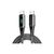 Дата кабель USB-C to USB-C 1.0m 100W Digital Display black Essager (ES-XCTT1-YD01) Дата кабель USB-C to USB-C 1.0m 100W Digital Display black Essager (ES-XCTT1-YD01)