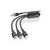 Дата кабель USB 2.0 AM to Lightning + Micro 5P + Type-C 1.2m 66W black Essager (EXCMTL-XJ01), изображение 3 Дата кабель USB 2.0 AM to Lightning + Micro 5P + Type-C 1.2m 66W black Essager (EXCMTL-XJ01), изображение 3
