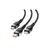 Дата кабель USB 2.0 AM to Lightning + Micro 5P + Type-C 1.2m 66W black Essager (EXCMTL-XJ01), изображение 4 Дата кабель USB 2.0 AM to Lightning + Micro 5P + Type-C 1.2m 66W black Essager (EXCMTL-XJ01), изображение 4