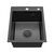 Мойка кухонная Kroner PVD Schwarze-4050HM (CV035374), изображение 2 Мойка кухонная Kroner PVD Schwarze-4050HM (CV035374), изображение 2
