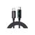 Дата кабель USB-C to USB-C 1.0m 100W LED black Essager (EXCTT1-XY01-P) Дата кабель USB-C to USB-C 1.0m 100W LED black Essager (EXCTT1-XY01-P)