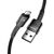 Дата кабель USB 2.0 AM to Lightning 2.0m 2.4A black Essager (EXCL-XCA01), изображение 2 Дата кабель USB 2.0 AM to Lightning 2.0m 2.4A black Essager (EXCL-XCA01), изображение 2