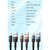 Дата кабель USB 2.0 AM to Lightning 2.0m 2.4A black Essager (EXCL-XCA01), изображение 9 Дата кабель USB 2.0 AM to Lightning 2.0m 2.4A black Essager (EXCL-XCA01), изображение 9
