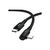 Дата кабель USB-C to USB-C 3.0m 100W 90° corner black Essager (EXCTT1-CGWTC01) Дата кабель USB-C to USB-C 3.0m 100W 90° corner black Essager (EXCTT1-CGWTC01)