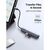 Концентратор Ugreen USB-C to 4xUSB 3.0 + HDMI CM417 gray (20197), изображение 8 Концентратор Ugreen USB-C to 4xUSB 3.0 + HDMI CM417 gray (20197), изображение 8