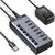 Концентратор Ugreen USB 3.0 to 7xUSB 3.0 with power supply CM481 gray (90307) Концентратор Ugreen USB 3.0 to 7xUSB 3.0 with power supply CM481 gray (90307)