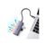 Концентратор Ugreen USB-C 4-in-1 3xUSB 3.0 + HDMI CM500 gray (50629), изображение 3 Концентратор Ugreen USB-C 4-in-1 3xUSB 3.0 + HDMI CM500 gray (50629), изображение 3