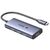 Концентратор Ugreen USB-C 4-in-1 3xUSB 3.0 + HDMI CM500 gray (50629) Концентратор Ugreen USB-C 4-in-1 3xUSB 3.0 + HDMI CM500 gray (50629)
